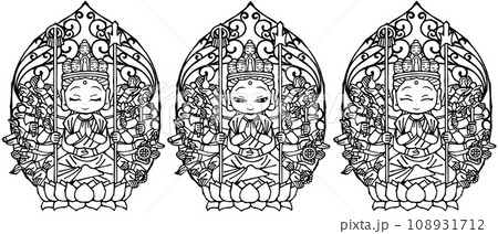 千手観音 | 菩薩部 | 仏像画像集