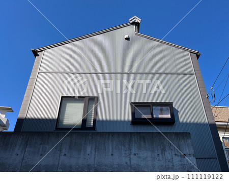 おしゃれな戸建て住宅の外観イメージ