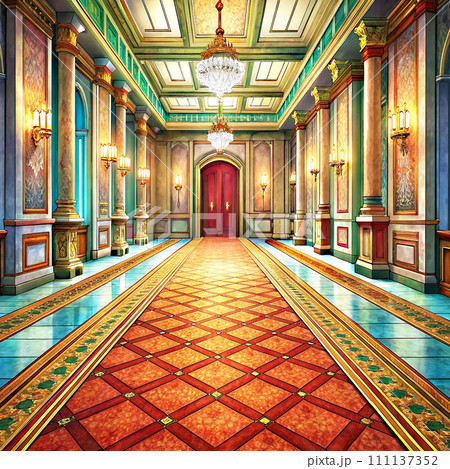 宮殿 室内 インテリア お城のイラスト素材 - PIXTA