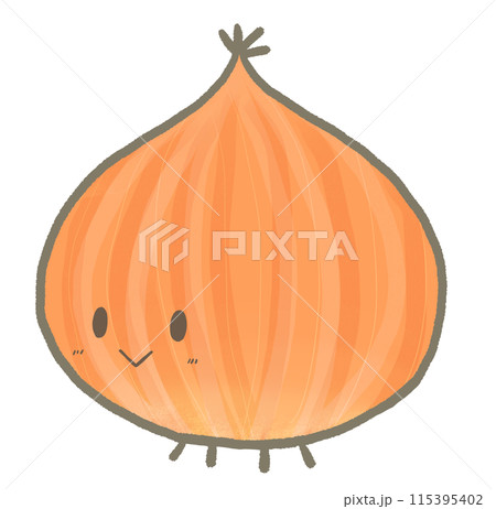 玉ねぎ 玉葱 キャラクター 顔のイラスト素材 - PIXTA