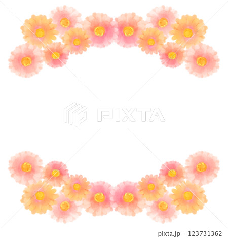 手描きイラスト10【ガーベラの花をあなたに】創作　A4 手描きイラスト10【ガーベラの花をあなたに】創作 A4