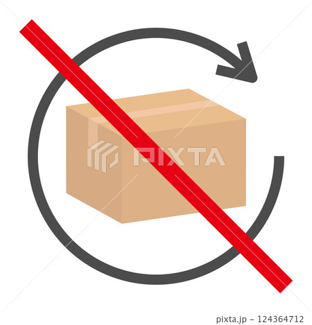 返品不可のイラスト素材 - PIXTA