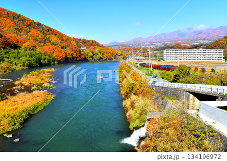 千曲川風景 千曲川 風景の写真素材 - PIXTA