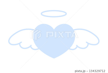 天使 ハート 愛 心のイラスト素材 - PIXTA