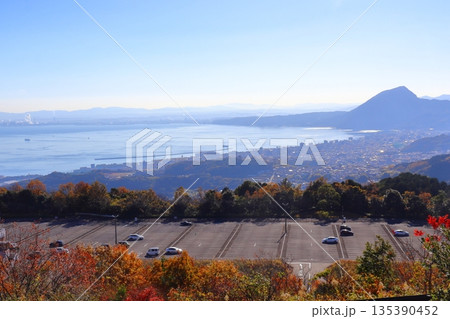 高崎山 別府湾 景色 大分の写真素材 - PIXTA