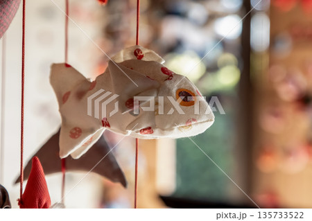 金魚 雛祭り 節句 吊るし飾りの写真素材 - PIXTA
