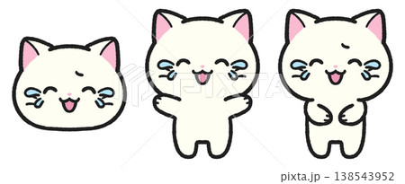 笑い猫の写真素材 - PIXTA