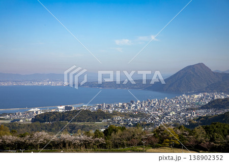 高崎山 別府湾 景色 大分の写真素材 - PIXTA