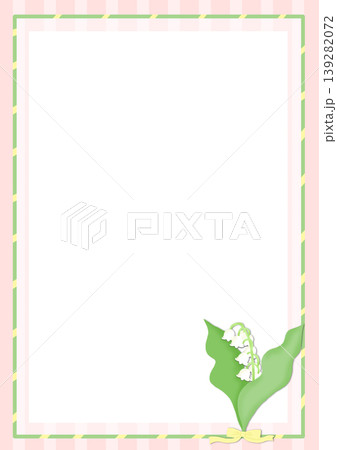 すずらん フレームのイラスト素材 - PIXTA